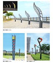 帆船造型戶外LED哔咔漫画IOS入口柱